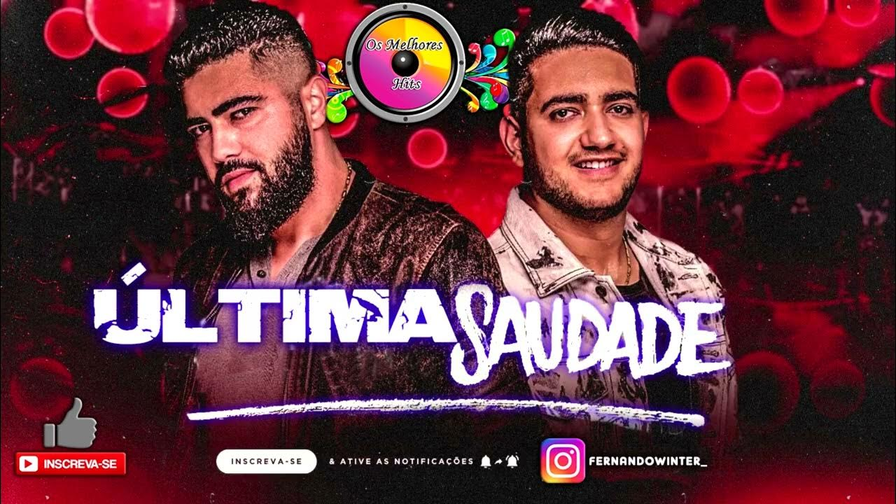 capa de ÚLTIMA SAUDADE