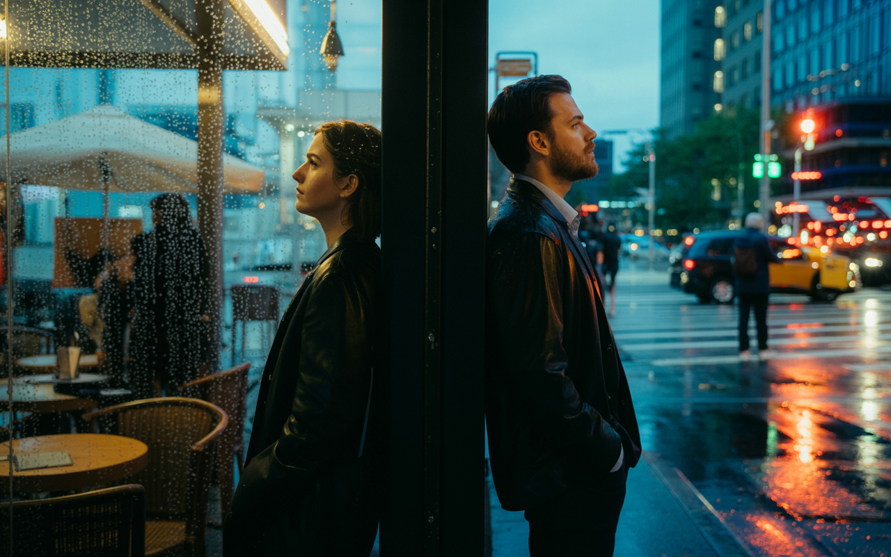Casal refletindo sobre amor e liberdade, temas centrais da letra de ‘Posso Até Não Te Dar Flores’.