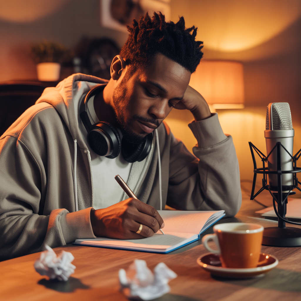 Representação visual do impacto de DEXTER e da música ‘Vida que Segue’ na cena do rap brasileiro contemporâneo.