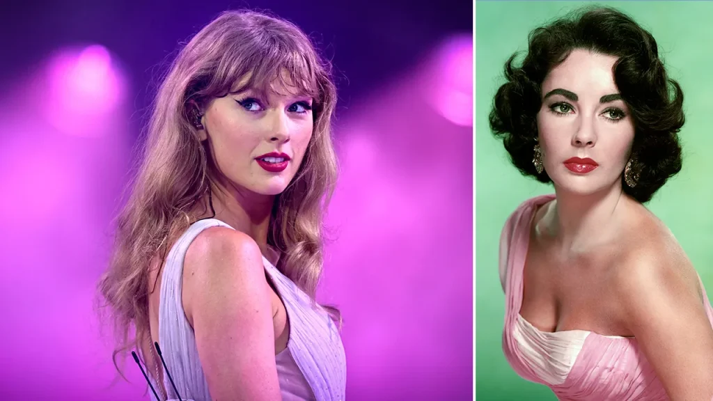  Elizabeth Taylor cover art by Taylor Swift
